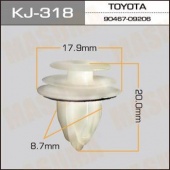 MASUMA клипса пластиковая крепежная KJ- 318 арт. 17135