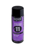 U-POL эмаль высокоукрывистая черная полуматовая TRIM#11