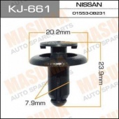 MASUMA клипса пластиковая крепежная KJ- 661/K-061 арт. 11755