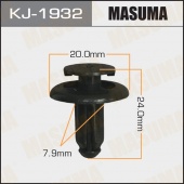 MASUMA клипса пластиковая крепежная KJ-1932 арт. 24238AA001